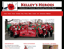 Tablet Screenshot of kelleysheroes.org